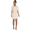 thumbnail image 2 of Jaclyn Women's Rib Knit Sleepshirt, 2 of 5