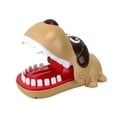 thumbnail image 1 of Juguetes Para Niño Juguete de plástico para morder los dedos, con forma de dinosaurio, perro e hipopótamo, juguete interactivo de escritorio para fiestas en casa. Juguetes Para Bebe 1 Año, 1 of 8