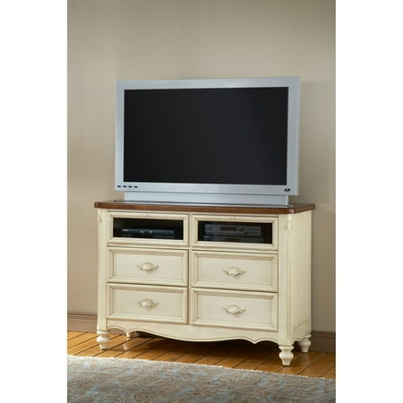 American Woodcrafters Chateau 4 Drawer Media Chest