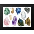 thumbnail image 2 of Popp, Grace 14x11 Black Modern Framed Museum Art Print Titled - Healing Crystals III, 2 of 5
