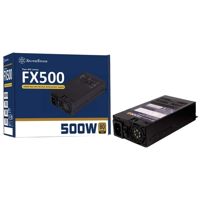SilverStone Technology FX500-G Fuente de alimentación Flex ATX 80 Plus Gold de 500 W SST-FX500-G