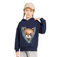 thumbnail image 3 of Sudadera con capucha para bebé, niño y niña, sudadera informal con estampado para bebé, regalo para niña, blusa, 3 of 5