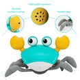 thumbnail image 5 of Crawling Crab Baby Toy, Tummy Time Toys Sensory Induction Crabs for Toddler Interactive Development, 5 of 8