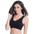 thumbnail image 2 of PPCHVOY 3-Pack Sports Bras for Women High Impact Yoga Running Bras with Removable Pads, Plus Size S-7XL Wirefree Vest Style Workout Tank Tops, 2 of 5
