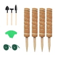 thumbnail image 2 of Polo de escalada de plantas enredaderas de jardinería interior Pegados Reutilizables Reutilizable Hacia arriba Cultivo de soporte Extensión de extensión Invernadero 40 cm 4 piezas seitruly HA059509-02, 2 of 7