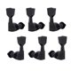thumbnail image 1 of 6 clavijas de afinación de guitarra 3R 3L, perillas de cabezales de máquina afinadora, reemplazos, clavijas de afinación 3R 3L para accesorios de Negro, 1 of 8