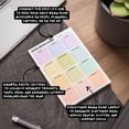 thumbnail image 5 of 1 PC adhd brain dump notepad, 50 Sheet Daily Planner Pad with Tear-Off To Do List, Executive Function Task Organizer for Work, School & Home, 5 of 6