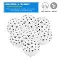 thumbnail image 4 of Shisuyan Round Dog Paw Printing Balloons White 2 Packs 4.7X1.9X1.9In, 4 of 8