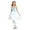 Light Blue, variant on Haitryli Kids Girls Sparkly Strap Ballet Skirted Leotard Dance Tutu Dress Ballerina Performance Outfit and Headwear Red 7-8