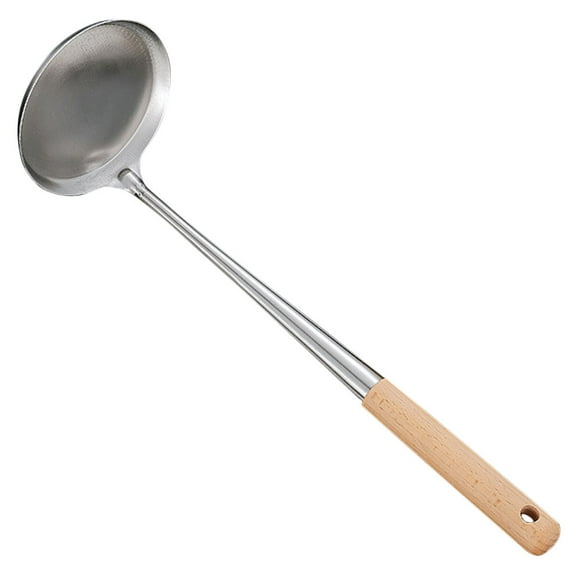RENACLIPY Stainless Steel Frying Spoon, Lightweight Cooking Utensil for Home Kitchen, and Practical