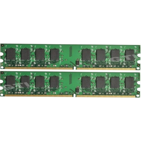4GB DDR2 PC2-5300 667Mhz LOW DENSITY Desktop Memory 2x 2GB RAM PC2-667 240-Pins