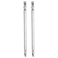 thumbnail image 1 of Uxcell 2pcs Punta de destornillador magnética de doble extremo 6mm PH2/SL6 6"/150mm 1/4" Shank Phillips cruzado ranurado plano, 1 of 7