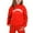 A-Red502, variant on XAOWF Child Girls Casual 2PC Sets Fashion City Name Printed Loose Fit Long Sleeve Hoodies And Elastic Waist Pants Outfits Stylish Leisure Clothes Outfits 2-3 Years