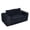 Dark Gray, variant on Leumius 63" Loveseat Sofa,Corduroy Upholstered Compressed Sofa 2-Seater Sofa Small Sofa for Small Spaces,Apartment,Living Room,Dark Gray