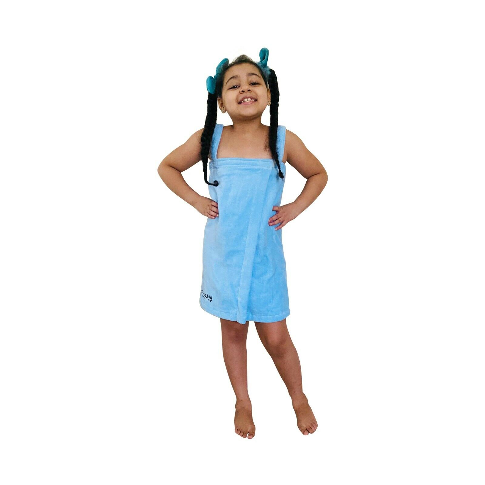 Pinkracy Towel Wrap Robes for Girls Premium Cotton Terry Cloth Robe