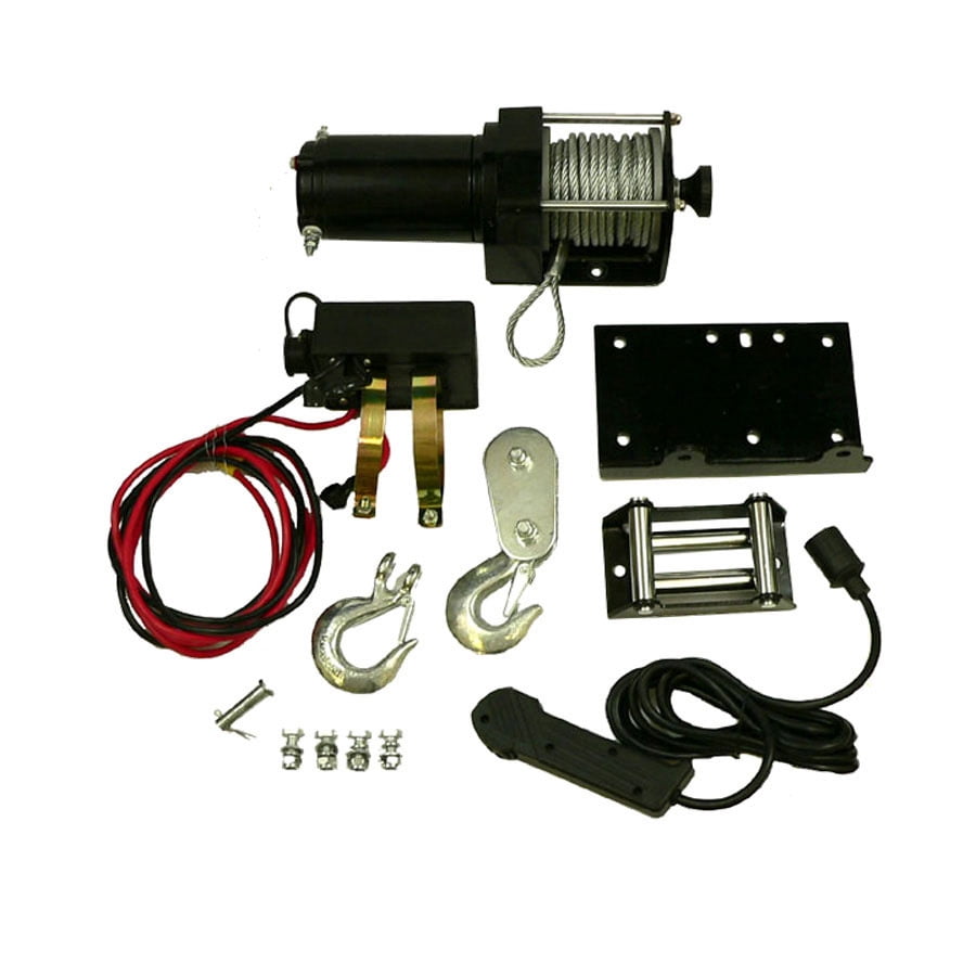 12 Volt 2500 lb ATV Winch Motor Assembly Kit With Removable Toggle