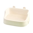 thumbnail image 4 of Caja de arena para ropa de cama de mascotas pequeñas esquina para ir al baño con sujetador de sábanas fáciles de limpiar en interior de la, 4 of 8