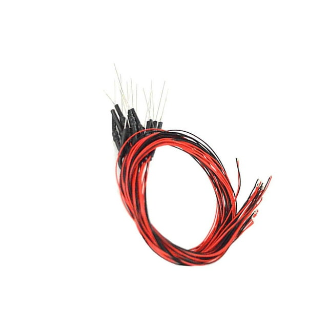 bedienty Train Lamp Essential LED Dollhouse Wiring Kit For Model Train Layouts And RC Projects Custom Builds RC Car Boat Red 30cm