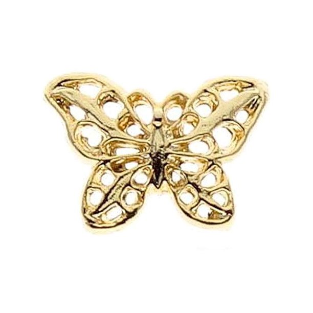 Sterling Gifts Butterfly Lapel Pin Rebirth Gold Christian Pins