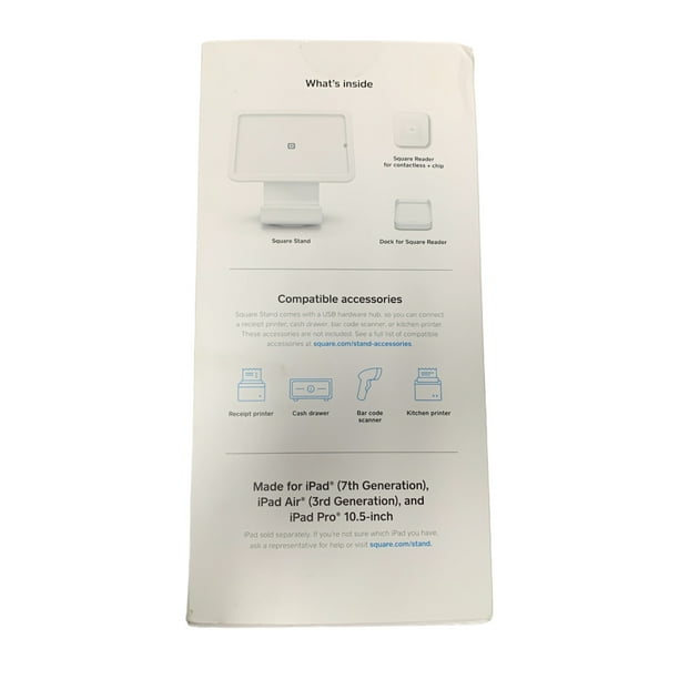Square Stand for iPad with Contactless and Chip Reader - Walmart