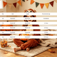 thumbnail image 4 of Otqutp Kids Hooded Jumpsuit Monkey Plush Button Down Bodysuits Long Sleeve Onesie Toddler Fuzzy Warm Outfit Fall Halloween Clothes, 4 of 6