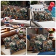 thumbnail image 2 of 2 Pack Outdoor Waterproof Throw Pillow Covers,Country Flower Vase Butterfly Decorative Square Patio Pillowcases for Chair Couch Sofa 16x16in, 2 of 9