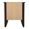 thumbnail image 4 of Dtwnek Wood Nightstand with Bottom Shelf and Handle, 1 Drawer Beside Table for Living Room, Bedroom, Dark Brown, 4 of 4