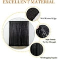 thumbnail image 4 of ShinyBeauty Sequin Backdrop 4FTx6FT-Black Backdrop Photography and Photo Booth Backdrop, 4 of 5