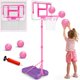 thumbnail image 1 of Canasta de baloncesto GMAOPHY Kids con soporte ajustable rosa para niños de 3 a 8 años, 1 of 7