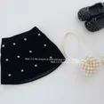 thumbnail image 5 of Suéter de punto Kawaii para niñas pequeñas, cárdigan de punto de flores blancas, lindo suéter de Navidad dulce, cárdigan para bebé, 5 of 5