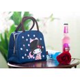thumbnail image 3 of Bolso Bolsa de Almuerzo Alimentos Comida Forma de Chica Para Viaje Picnic Portátil Azul Sunnimix Bolso del almuerzo, 3 of 7