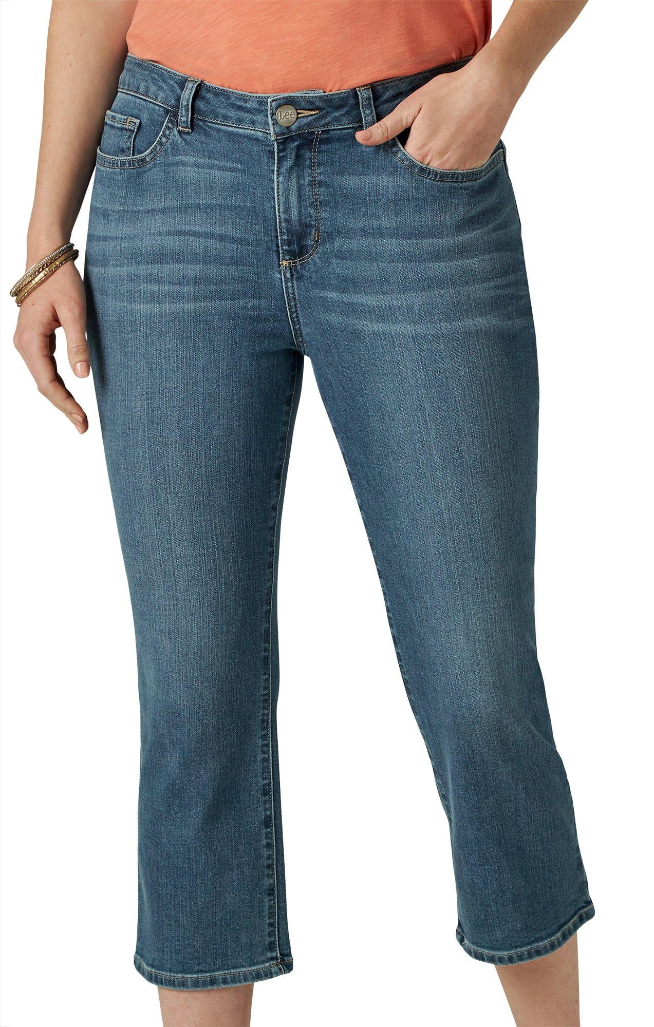lee denim capris