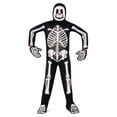 thumbnail image 4 of Spooktacular Creations Wacky Skeleton Jumpsuit, Gloves & Mask Child, Size 3T, 4 of 7
