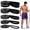 Black, variant on Renoj Resistance Bands for Working Out, 5 Levels Pull Up Assistance Bands Set for Workout, Exercise, Home Gym & Strength Training