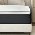 thumbnail image 6 of Z-HOM Twin Mattress 14 Inch,Hybrid Mattresses in a Box,Memory Foam Mattress of Individual Pocket Spring,Medium Firm,White, 6 of 10