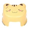 thumbnail image 4 of FUEENIRVA 1Pcs Toddler Bathroom Step Stool Non-Slip and Washing Feet Yellow Plastic, 4 of 8