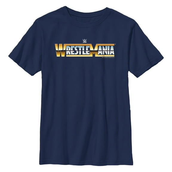 Boy's WWE WrestleMania I Logo Graphic T-Shirt