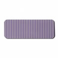 thumbnail image 1 of Geometric Computer Mouse Pad, Vertical Striped Pattern in Lavender Tones Geometric Classic Design, Rectangle Non-Slip Rubber Mousepad Large, 31" x 12" Gaming Size, Lavender Black White, by Ambesonne, 1 of 2