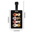 thumbnail image 4 of PAYOHTO Luggage Tags for Suitcases Lovely Dog & Love PVC Lable for Travel Bag, 4 of 7