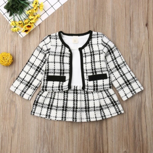 baby girl dress with coat