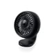 thumbnail image 1 of Riwesomey Mini ventilador eléctrico de ventilación de aire para coche con luz LED de colores, ventiladores de refrigeración ajustables silenciosos Paneles de instrumentos para automóviles Negro, 1 of 6