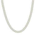 thumbnail image 2 of Sterling Silver Solid Miami Cuban Chain Silver 200 7mm-20", 2 of 3