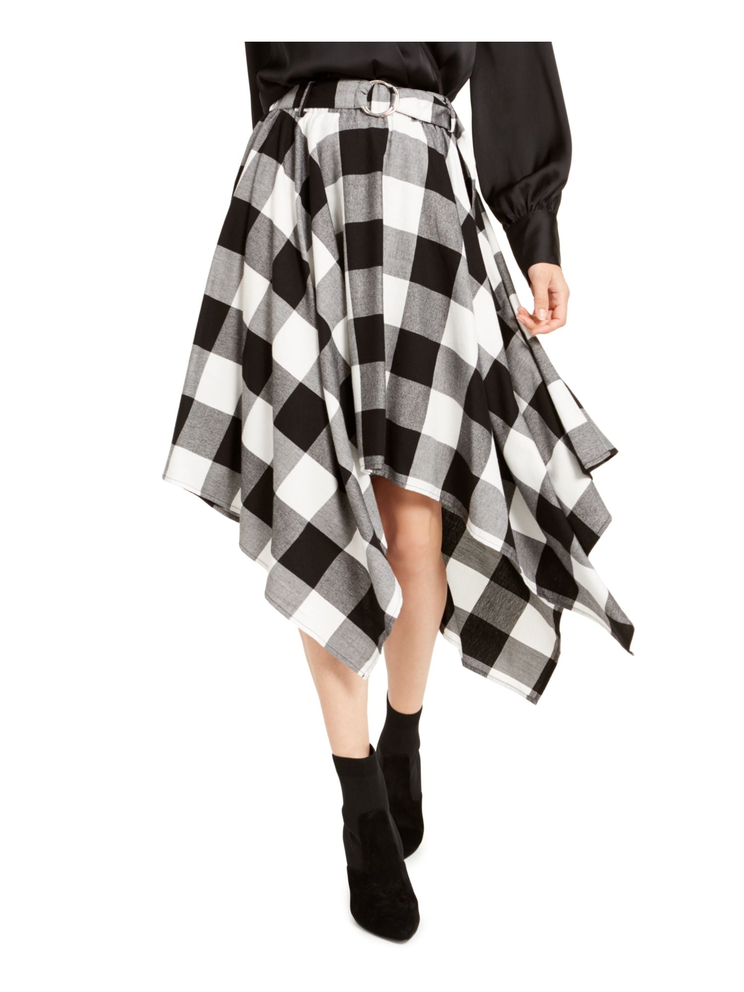 one shoulder wrap skirt midi dress