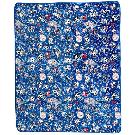 tokidoki New York Yankees 60 x 50 Plush Blanket