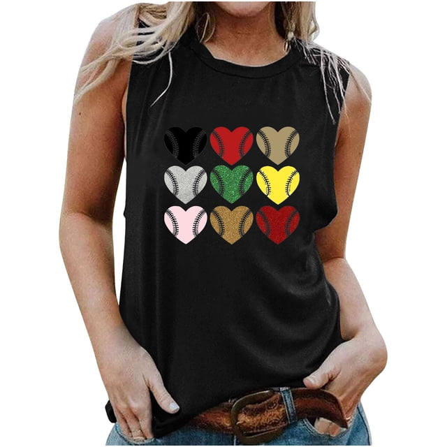 Birdeem Mode Femmes Été Col Rond Sans Manches Imprimé Débardeur Blouse Décontractée