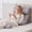Plush Grey-4pcs, variant on Wedge Pillow Set White/Grey 3pcs for Bed Sitting, Sleeping, Recovery