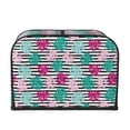 thumbnail image 2 of Pofeuu Tropical Leaves Print Toaster Cover 4 Slice, Bread Dust Cover & Fingerprint Protection, Kitchen Small Appliance Covers(Toaster Cover), 2 of 7