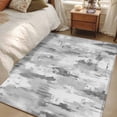 thumbnail image 4 of 4'x6' Area Rugs, Grey Abstract Indoor Outdoor Area Rug for Living Room Bedroom, Modern Oil Painted Art Contemporary Washable Bathroom Rugs Kitchen Floor Carpet Mats Home Decor Aesthetic, 4 of 8
