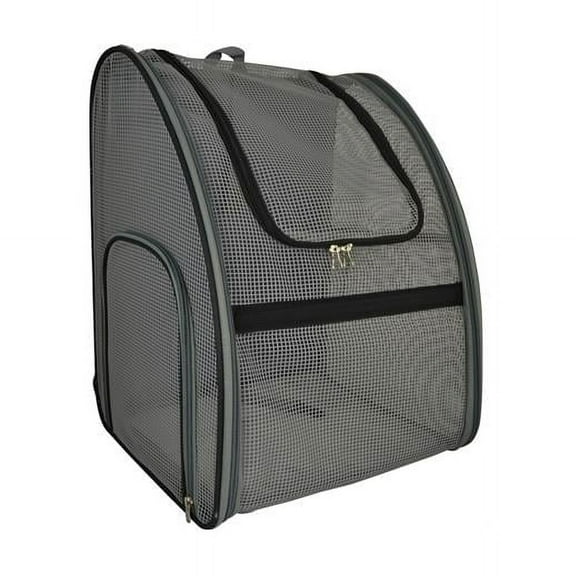 Three Star Import & Export DB12-BLK 17 x 13 x 11 in. All Mesh Pet Backpack