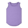 thumbnail image 3 of LIJCC Débardeur Sans Manches à Col Rond Décontracté Uni pour Enfants, T-Shirt Courbé, Haut d'Été de Sport, 3 of 4